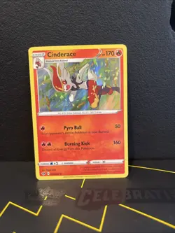 Cinderace Holo Rare Card 35/202 2020 Sword & Shield NM Condition - Image 1
