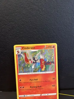 Cinderace Holo Rare Card 35/202 2020 Sword & Shield NM Condition - Image 2