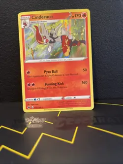 Cinderace Holo Rare Card 35/202 2020 Sword & Shield NM Condition - Image 3