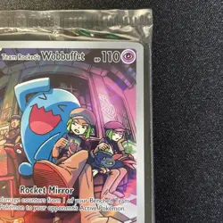 SEALED Team Rocket’s Wobbuffet 203 SV: Scarlet & Violet Promo, Pokemon TCG Card - Image 4