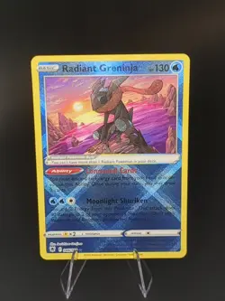 Radiant Greninja 046/189 NM Astral Radiance Ultra Rare Holo Pokemon Card - Image 1