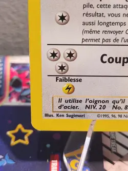 Clean!! Pokemon Card - Farfetch'd Canarticho FRENCH 1st Edition Base Set 27/102 - Image 2
