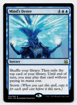 Mind's Desire [004/065] DDS Rare Non-Foil [MTG Card English] - Image 1