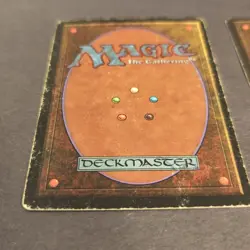 Lot Of 2 MTG Revised "Wheel Of Fortune" Magic The Gathering Heavily Played - Image 3