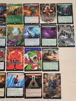 MTG Spider-Man Foil and Non Foil Lot 150+ Cards (Lightly Played) See Description - Image 5