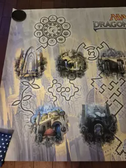 Dragon's Maze Store Exclusive Poster 60" x 36" Magic the Gathering MTG Ad Promo - Image 2