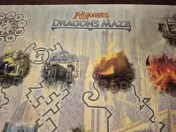 Dragon's Maze Store Exclusive Poster 60" x 36" Magic the Gathering MTG Ad Promo - Image 5