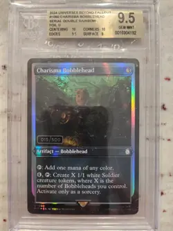 MTG Fallout Charisma Bobblehead - BGS Graded 9.5 *Gem Mint* - PIP #1060 015/500 - Image 1