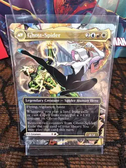 MTG Gwen Stacy (0202) (Borderless) | NM | Spider-Man (Non Foil) - Image 2