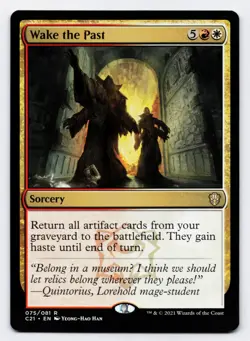 Wake the Past [075/081] C21 Rare Non-Foil [MTG Card English] - Image 1