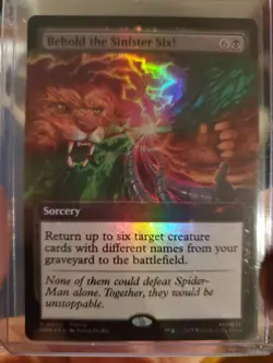 MTG Magic The Gathering Spider-Man Promo Comic & Sinister Six Card PAX West 2025 - Image 3