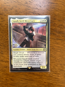 Squall, SeeD Mercenary - Pre-release Foil Stamped Promo - Final Fantasy MTG - Image 1