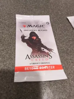 Mtg: Assassin's Creed, Beyond Booster Pack, Factory Sealed Lot 3 - Image 2