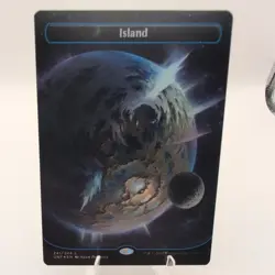 MTG Island (241) (Borderless) UNF Land FOIL #241 - Image 1