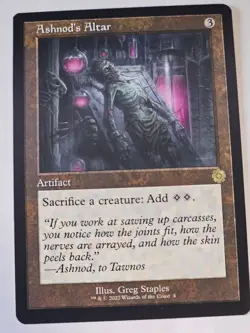 MTG - Ashnod's Altar RETRO FRAME - Brother's War Artifacts - Image 1