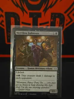 Merciless Enforcers - 0058 - Marvel's Spider-Man - MTG - NM/M - English - Image 1