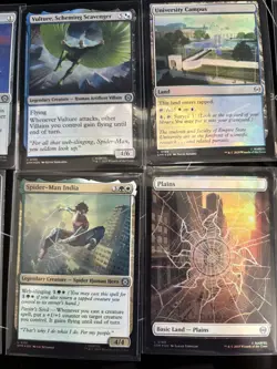 MtG - Marvel’s Spider-Man 10 Card Lot - All Foil - Common / Uncommon - Clean NM - Image 4