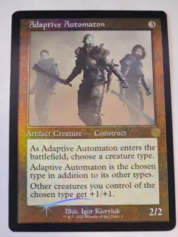 MTG - Adaptive Automaton FOIL RETRO FRAME - Brother's War Artifacts - Image 1