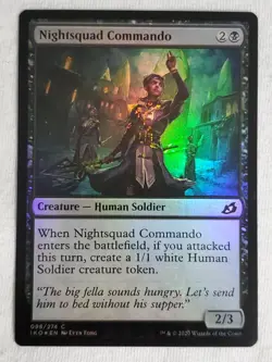 Nightsquad Commando 098 Ikoria: Lair of Behemoths Foil MTG: Magic the Gathering - Image 1