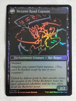 Okiba Reckoner Raid 117 Kamigawa: Neon Dynasty Foil MTG: Magic the Gathering - Image 1
