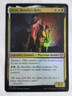 Aron, Benalia's Ruin 193 Dominaria United Foil MTG: Magic the Gathering - Image 1