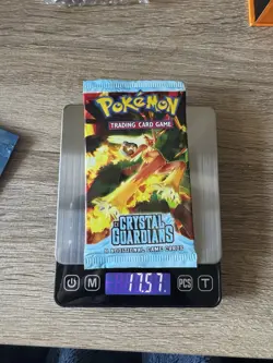 Pokemon EX Crystal Guardians Pack (Blaziken Art) *Heavy* NM Condition - Image 4