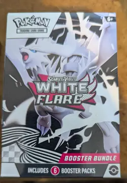 Pokemon TCG Scarlet & Violet White Flare Booster Bundle - In Hand- Sealed - Image 1