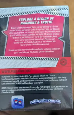 Pokemon TCG Scarlet & Violet White Flare Booster Bundle - In Hand- Sealed - Image 2