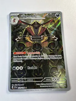 Kingambit 220/198 SV01: Scarlet & Violet Base Set Pokemon TCG Illustration Rare - Image 1