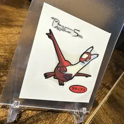 Pokemon Latias Pikachu The Movie Daiichi Pan Bread Seal Sticker Promo Japanese - Image 3