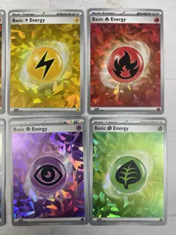 Pokemon TCG Terapagos ex UPC Basic Energy Set 8 Cracked Ice Promo Holo Foil NM - Image 5