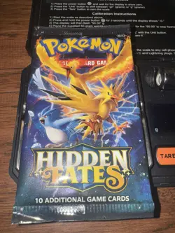 Super Heavy!!! 22.56g HIDDEN FATES 🔥🔥 Pokemon TCG Booster Pack Sealed New - Image 3