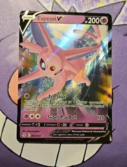 Espeon V 64/203 Holo Ultra Rare Pokemon Evolving Skies - NM-Mint - US SELLER - Image 1