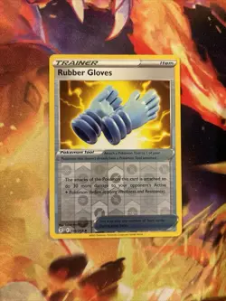 🚀 Rubber Gloves 156/203 Reverse Holo Evolving Skies Pokemon Cards TCG Mint - Image 1