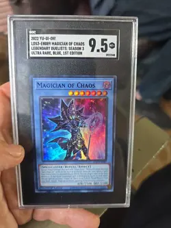 Magician Of Chaos Ultra Rare 1St Edition LDS3-EN089 Yugioh Red - Image 1