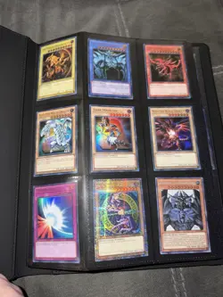 360x Yugioh Binder Collection ALL HITS Egyptian Gods, Blue Eyes, Dark magician! - Image 1