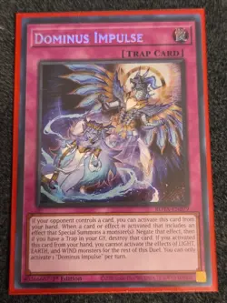 YUGIOH- Dominus Impulse - ROTA-EN079 - Secret Rare - 1st Edition - Image 1