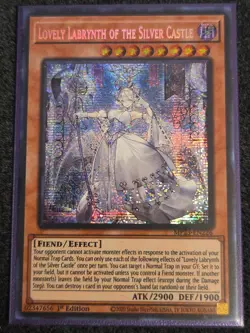 Yugioh Lovely Labrynth Of The Silver Castle MP23-EN226 Secret Rare 1st Ed NM - Image 1