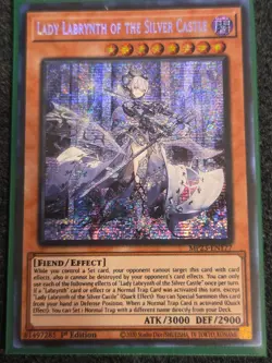 Yugioh Lady Labrynth of The Silver Castle MP23-EN177 Prismatic Secret Rare NM - Image 1