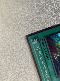 Yugioh The Sanctuary in the Sky Super Rare AST-042 Lightly Played LP - Image 2