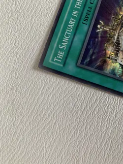 Yugioh The Sanctuary in the Sky Super Rare AST-042 Lightly Played LP - Image 3