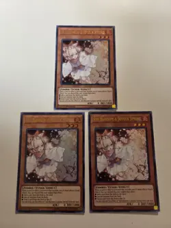 Ash Blossom & Joyous Spring DUPO-EN077 x3 Ultra Rare Yugioh Duel Power Set NM/M - Image 1