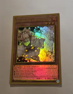 Ash Blossom & Joyous Spring MAGO-EN011 Maximum Gold Rare Yugioh Alt Art Set NM/M - Image 2