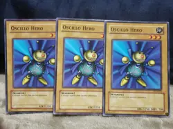 Yugioh Card Oscillo Hero Playset TP1-E023 European Print Promo Tournament 2002 - Image 1