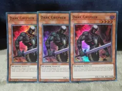Yugioh Card Dark Grepher DASA-EN042 Super Rare Playset Darkworld - Image 1