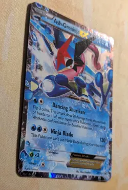 Pokemon TCG Ash-Greninja EX XY Black Star Promo XY133 Holo Card TCG Regular Size - Image 5