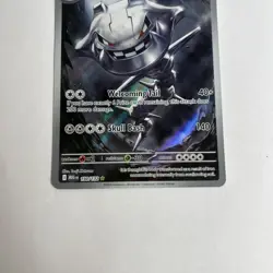 Pokemon Mega Evolution Steelix 150/132 Full Art Illustration Rare Card, NM - Image 4