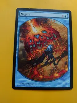 Negate. Textless player reward token. Magic the Gathering Card. - Image 4