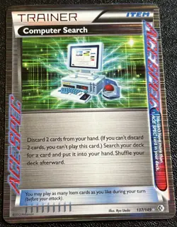 Computer Search 137/149 LP Holo Rare Boundaries Crossed Pokemon Card! - Image 1