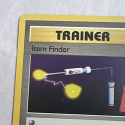 POKEMON BASE SET CARD 74/102 Trainer Item Finder LP - Image 2